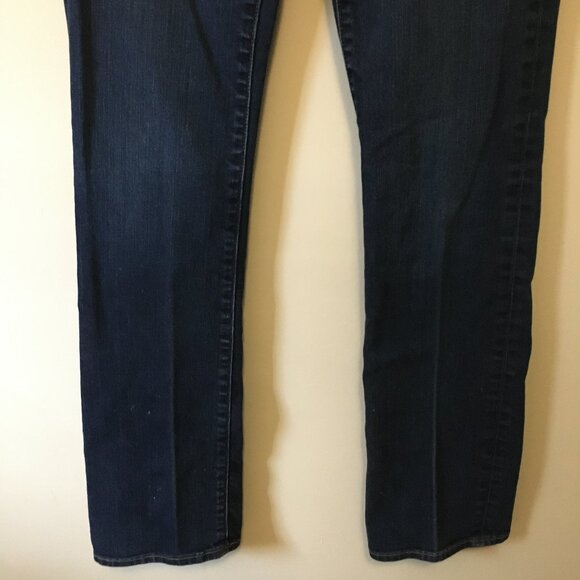 GAP 1969 Dark Navy Blue Long Leg Perfect Boot Jeans - Picture 6 of 15